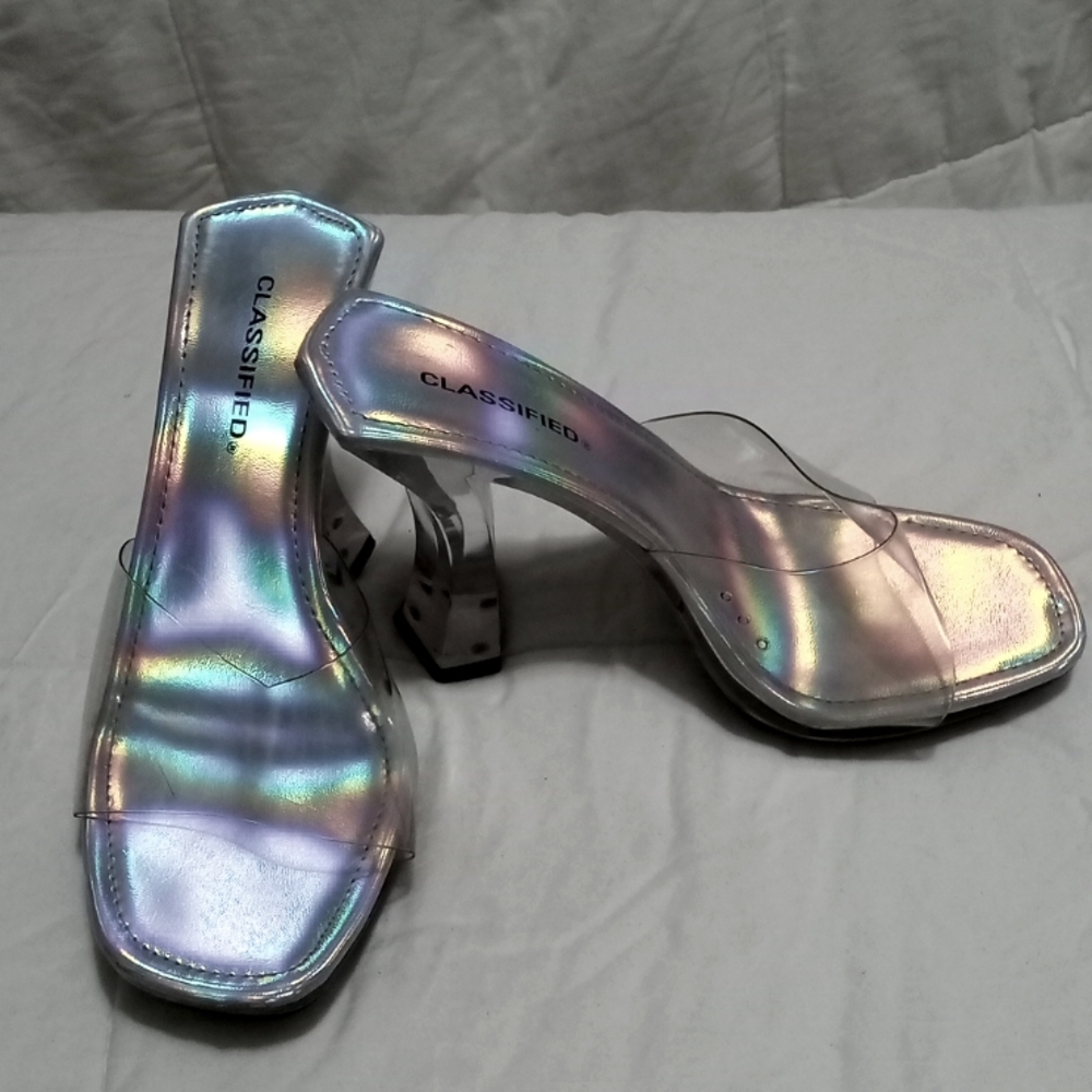 Classified Clear shoes Size 5.5